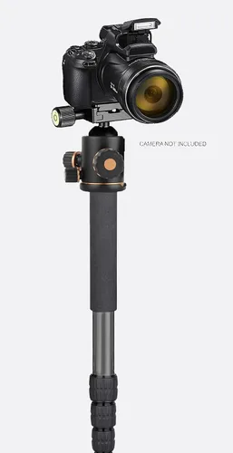 Miniatura 7 de Monopod/Unipod profesional de 72" (cabezal opcional dual) para Sony SAL-1680Z 0.630-3.150 in f/3.5-4.5 Carl Zeiss Vario-Sonnar T DT