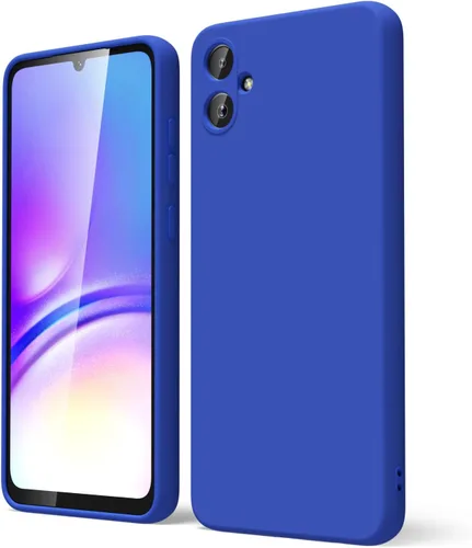Miniatura 221 de oakxco Funda para teléfono Samsung Galaxy A12 con agarre de silicona líquida, linda delgada fina suave cubierta de gel de goma TPU lisa para mujeres