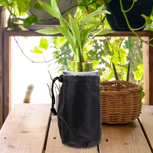 Miniatura 5 de GANAZONO 12pcs Mason Jar Shade Cover Wide Mouth Mason Jar Hydroponic Bottle Cover Blackout Sleeves Black Wide Mouth Sleeves Bottle Protective