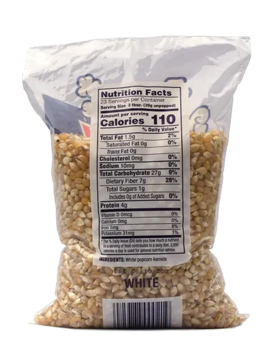 Miniatura 8 de Snappy Granos de palomitas de maíz blancos, 2 libras, aceite de coco de color puro, 15 onzas, sal de palomitas de maíz con sabor a mantequilla, 19