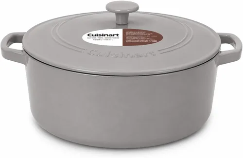 Miniatura 27 de Cuisinart Chef's Classic - Cacerola cubierta de hierro fundido esmaltado, redonda (Rojo Cardinal, 5 cuartos)