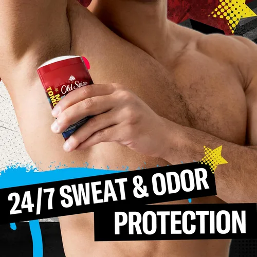 Miniatura 3 de Old Spice Antitranspirante y desodorante para hombres, frescura 24/7 y aroma duradero, protección duradera 24/7 contra el sudor y el olor, huele