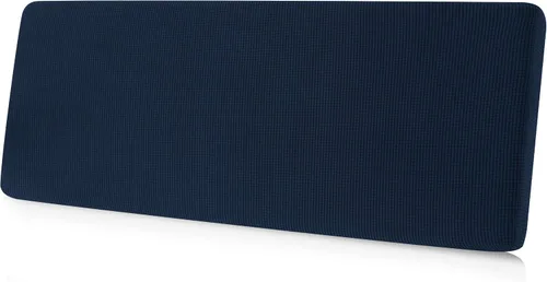 Miniatura 78 de CHUN YI - Funda elástica de cojín para sofá biplaza, funda de asiento de sofá con tela jacquard de elastano (mediana, color marfil blanco)