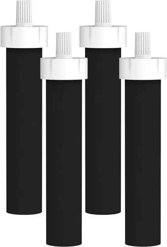 GLACIER FRESH Filtros de botella de agua, reemplazo para Brita BB06, filtro de botella de agua Brita de lado duro y deportivo, 4 unidades