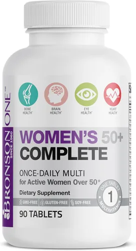 Miniatura 3 de Bronson ONE Daily Multivitamínico Multimineral Completo 50+ para mujer, 90 tabletas
