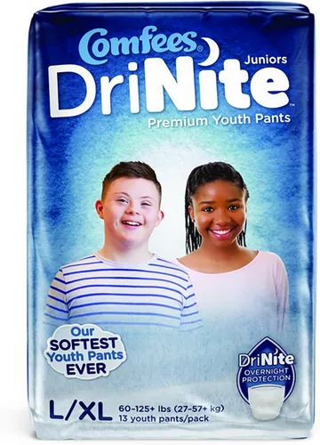Miniatura 4 de Comfees DriNite Juniors Youth - Ropa interior absorbente L/XL de 60 a 125 libras. CMF-YLXL, 13