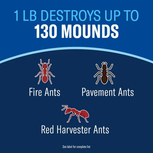 Miniatura 2 de Bayer Advanced 502832 Fire Ant Killer Dust veneno para hormigas, 16 onzas
