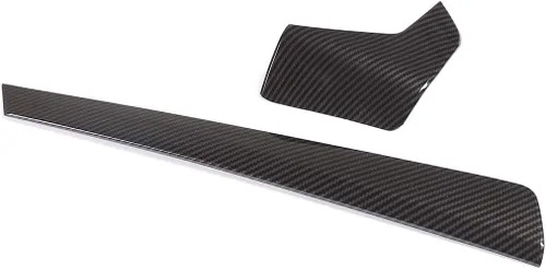 Miniatura 7 de ABS consola central del coche tablero decoración panel ajuste para BMW G20 G28 325li 3 serie 2019 2020 (fibra de carbono)