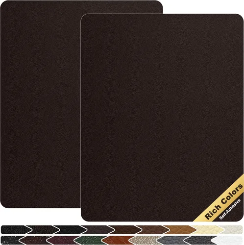 Miniatura 10 de KING MOUNTAIN Cinta de reparación de cuero, 16 x 60 pulgadas, gris, autoadhesiva, impermeable, ecológica
