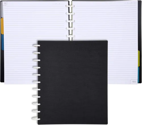 Miniatura 101 de Talia - Cuadernos de notas con tapas, planificador, personalizables, (Azul de Verano, Junior (5.5 pulgadas x 8.5 pulgadas)) Azul verano