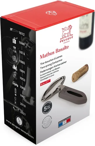 Miniatura 6 de Peugeot Sacacorchos de dos puntas Mathus, Basalte