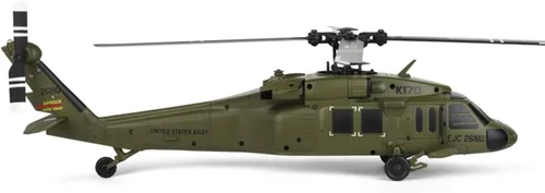 Miniatura 8 de Mini helicóptero WL K170 Black Hawkk para adultos, WL K170 Black Hawkk UH-60L 170 2.4G 4CH Flybarless RC Helicóptero, modelo de juguete RC Hobby al