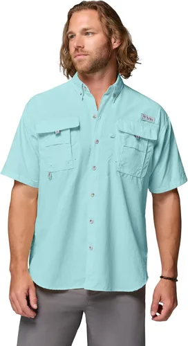 Miniatura 31 de Columbia - Camisa de manga corta PFG Bahama II para hombre