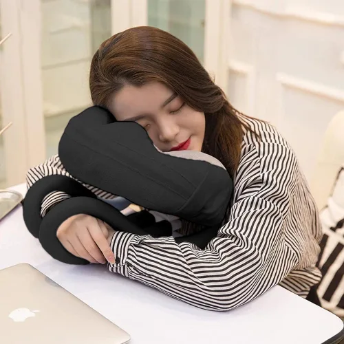 Miniatura 3 de Chapter Seven U Pillow Neck Phone Holder, Neck Lazy Phone Holder Bracket, 360°Rotation Universal Mobile Phone Tablet Stand for Home,Travel, Outdoor