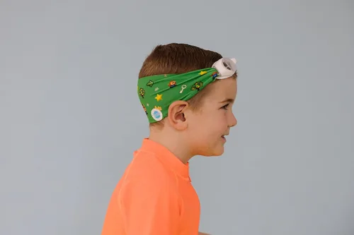 Miniatura 6 de Splash Place - Gafas de natación para niños con correa de tela Gafas de natación sin enredos para niños Nivel arriba