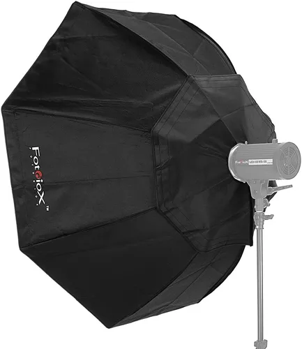 Miniatura 2 de Fotodiox Pro 48" Octagon Softbox PLUS cuadrícula (Eggcrate) para Studio Luz estroboscópica/flash con difusor suave y dedicado, speedring