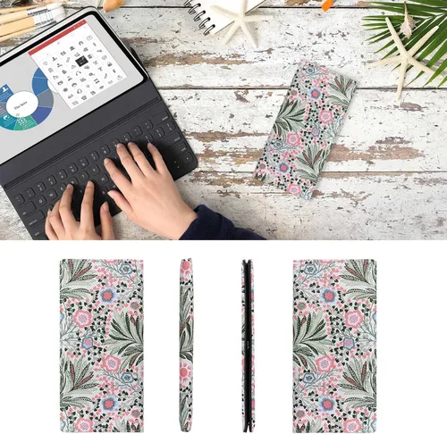 Miniatura 200 de HUA ANGEL Billetera para mujer, ultra delgada y delgada, con bloqueo RFID, tarjetero de crédito, doble embrague, carteras largas, regalo para A-ámbar