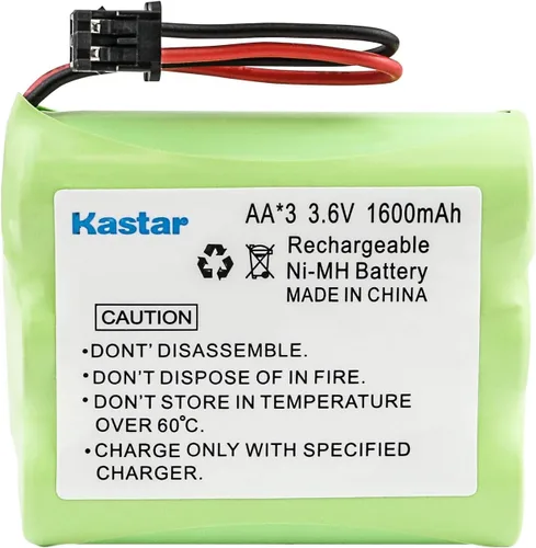 Kastar Paquete de 1 batería de repuesto para Panasonic P-P501 P-P501A P-P501PA HHRP501 KX-A36 KX-TA38 TYPE 1 P-P504 P-P504A P-P504PA TYPE 11 P-P505