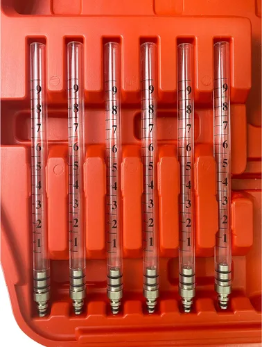 Miniatura 4 de HFS (R) Detector de inyector de 6 cilindros Probador de inyectores de combustible Inyector diesel Cilindro de diagnóstico de flujo Kit