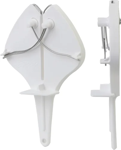Miniatura 2 de ERGO STEEL 3 Herramienta de afilado de mantenimiento de bordes de cuchillos-Blanco