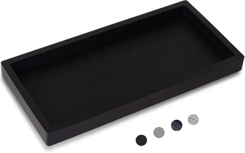 Miniatura 16 de Bandeja de baño, pequeña bandeja de tocador de silicona, jabonera, soporte para esponja, organizador de fregadero de cocina, accesorios de baño