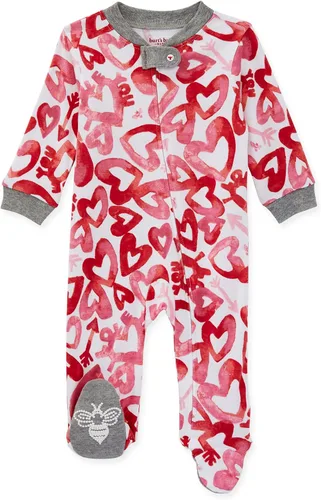 Miniatura 52 de Burt's Bees Baby - Mameluco para bebés, pijama, 100% algodón orgánico, cierre frontal, pies cerrados antideslizantes