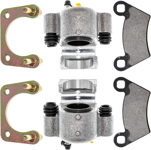 NICHE Juego de pastillas de pinza de freno trasera izquierda derecha para Polaris RZR Ranger 500 570 800 900 1000 Diesel EV XP Crew 2009-2019