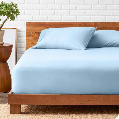 Miniatura 15 de Bare Home Juego de sábana bajera y fundas de almohada, microfibra ultrasuave de 1800 hilos, lujosa, doble cepillado, bolsillos profundos, ajuste 13