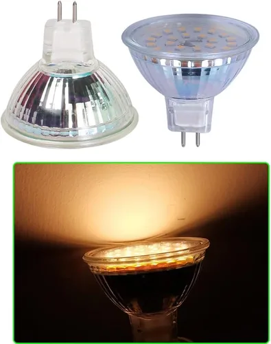 Miniatura 5 de mr16 Bombilla LED regulable 120 V 110 V 5 W 2700 K blanco cálido luz blanca suave equivalente a bombilla halógena de 50 W para luz de seguimiento