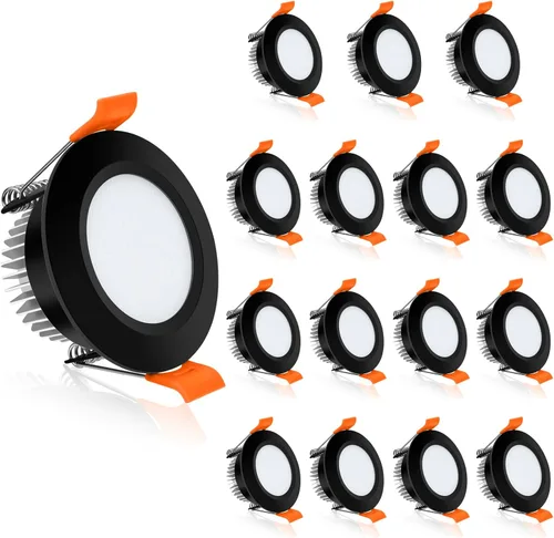 Miniatura 10 de Iluminación LED empotrable de 2 pulgadas, luz Downlight regulable de 3 W (equivalente a halógeno de 35 W), CRI80, luz de techo blanca natural