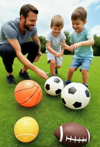 Miniatura 6 de Juego de pelotas deportivas suaves para niños, varios tamaños de pelota de fútbol, baloncesto, fútbol, pelota de tenis, voleibol con bomba de mano 6
