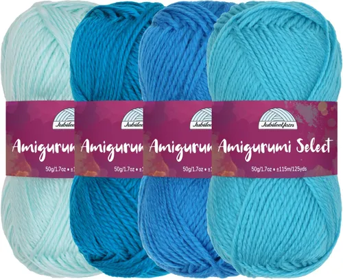 Miniatura 21 de JubileeYarn Amigurumi Select - Hilo de acrílico para bebé - Surtido de inspiración 83-4 madejas