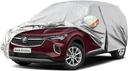 Miniatura 32 de Kayme - Cubierta completa impermeable de 6 capas para automóvil, apta para todo clima, protección para exteriores contra lluvia, rayos ultravioleta