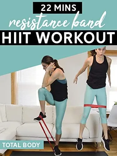Miniatura 3 de FLEXFITNESS - Juego de 5 bandas de resistencia para mujeres y hombres, bandas de yoga, entrenamientos de movilidad, gimnasios, calentamiento