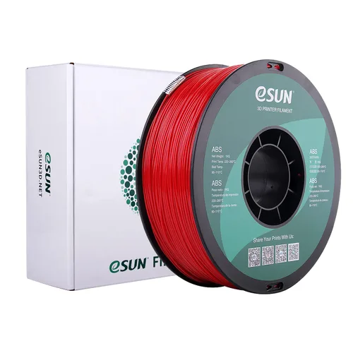 Miniatura 11 de eSUN Filamento ABS + de 0.069 in, filamento de impresora 3D ABS Plus, precisión dimensional +/- 0.002 in, carrete de 2.2 libras, filamento