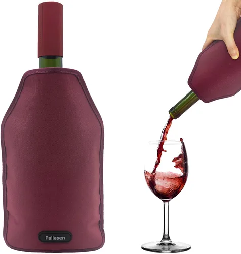 Miniatura 6 de Pallesen Funda portátil para enfriar vino, enfriador de botellas reutilizable que mantiene el rojo, blanco y champán frescos para botellas
