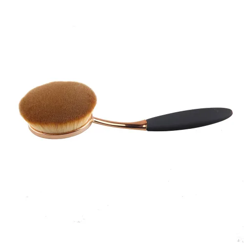 Miniatura 4 de Yoseng - Brocha ovalada para maquillaje, cepillo de base grande, cepillos de maquillaje, aplicación rápida y sin defectos de base líquida, crema
