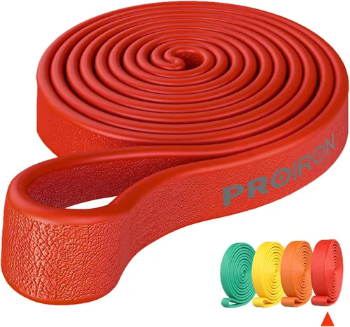 Miniatura 12 de PROIRON Bandas de resistencia para dominadas, cómodas bandas de ejercicio, bandas de entrenamiento antideslizantes para dominadas, sentadillas