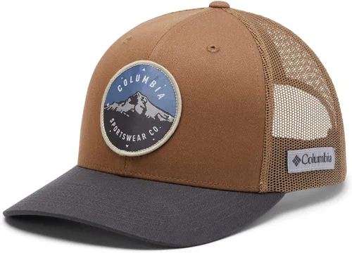 Miniatura 281 de Columbia - Gorra de malla con bandera con árboles unisex para adultos, corona alta