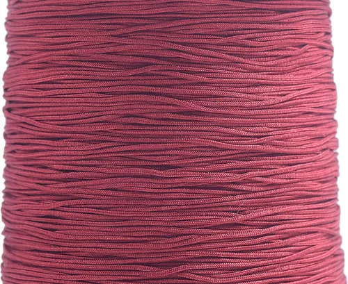 Miniatura 154 de KONMAY 1 rollo de cuerda de nailon para hacer pulseras de 150 yardas, trenzado de nailon Shamballa Macramé/cordón de cuentas de 0.4mm, cordón