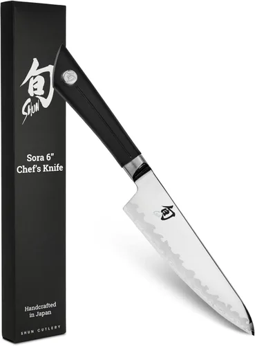 Miniatura 12 de Shun Sora - Cuchillo para pelar, Chef, 8 pulgadas, Negro