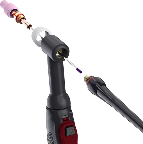 Miniatura 5 de ARCCAPTAIN Electrodo de soldadura TIG de tungsteno, paquete de 10 unidades de 1/16 x 7 pulgadas (morado, no radiactivo, EWG)