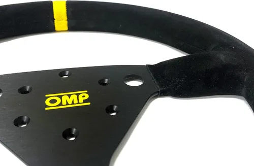Miniatura 6 de OMP Volante 320 SP Negro Grip Centro Plata