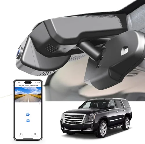 Miniatura 11 de Mangoal Cámara de tablero 4K para Cadillac Gen5 Escalade/Escalade ESV 2021-2026 (modelo A), Base Sport Premium Luxury Platinum Serie V, video UHD