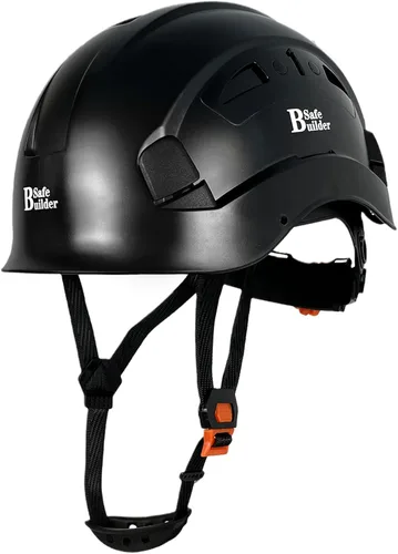 Miniatura 14 de SAFEBUILDER Casco de seguridad industrial con visera Casco duro ABS con visera Ventilación ajustable Casco de construcción Protección para la cabeza
