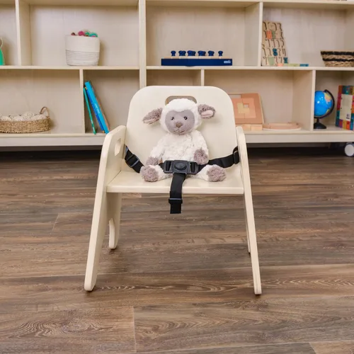 Miniatura 2 de Children's Factory - Silla para niños pequeños con correa, asiento de actividades para bebés, silla de alimentación para niños pequeños, asiento