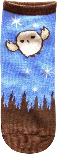 Miniatura 6 de Hyp Harry Potter Hedwig Muggle Spells JuniorsMujeres Paquete de 5 Calcetines de tobillo Talla 4-10