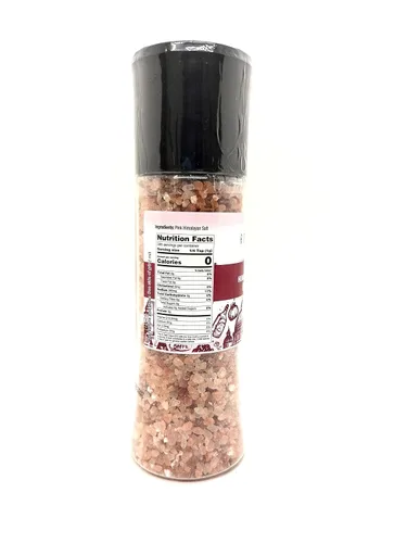 Miniatura 3 de AMPHORA SAL HIMALAYA ROSA KOSHER CON AMOLADORA - 13.57 OZ (385 GR)
