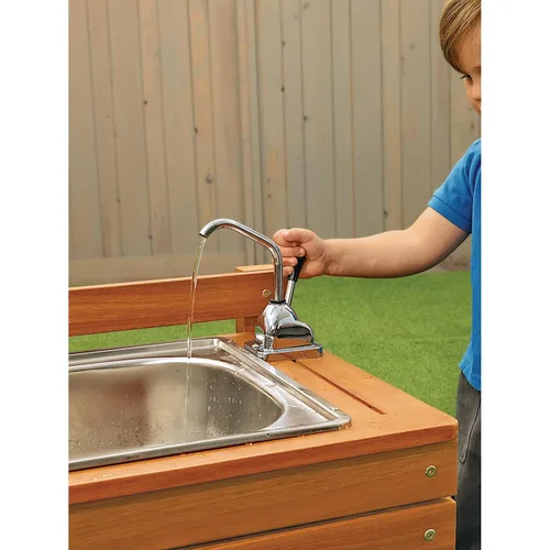 Miniatura 6 de Cocina de barro para niños pequeños al aire libre, aprendizaje al aire libre, juego de cocina al aire libre para niños pequeños y niños