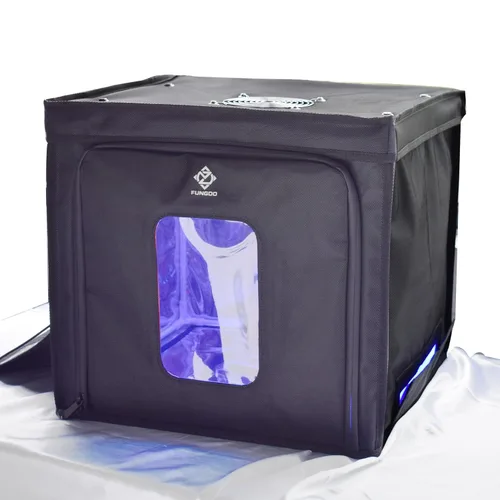 Miniatura 9 de Caja de curado con luz UV Recinto de curado 400 (L) 380 (W) * 400 (H) mm Gabinete de curado grande 365-460nm Luz UV para curar LCD SLA DLP